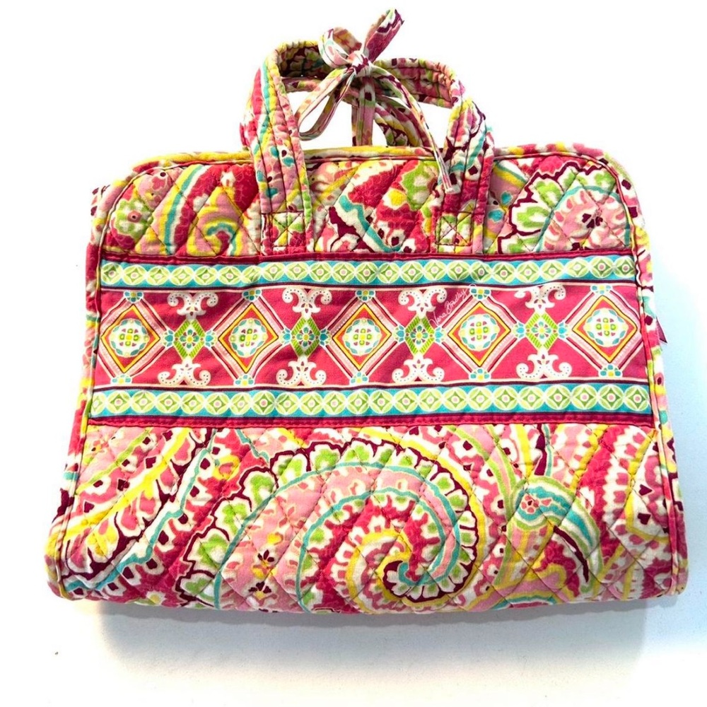 Vera Bradley Quilted Makeup / Cosmetic Bag